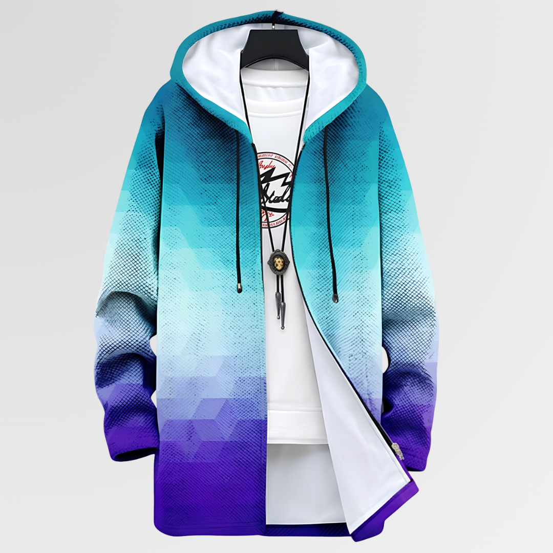 Van Elst Mode® | Jas met hexagonaal patroon