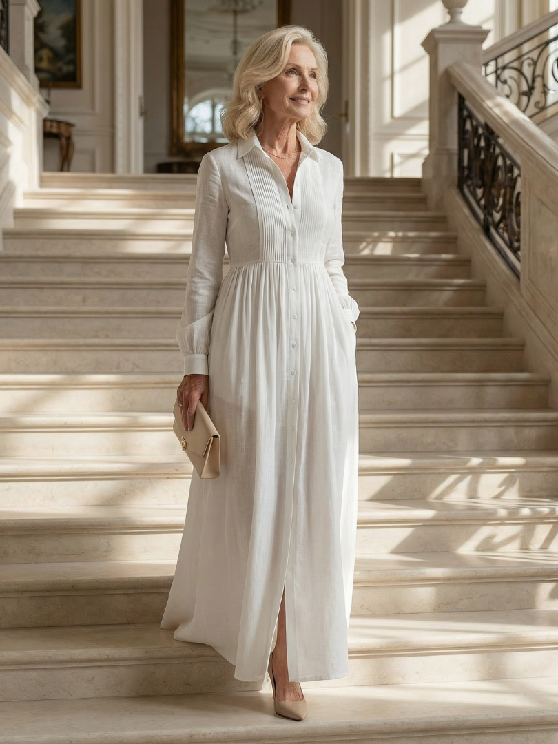 Van Elst Mode® | Elegante comfortabele jurk met soepele fit