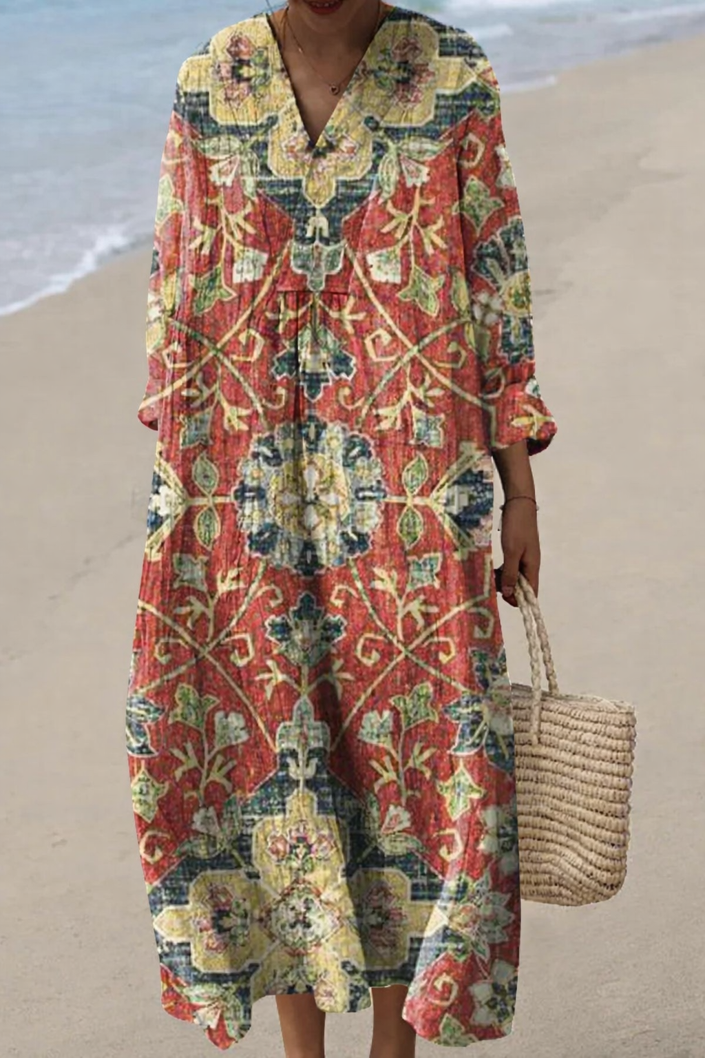 Van Elst Mode® | BOHO MAXI JURK