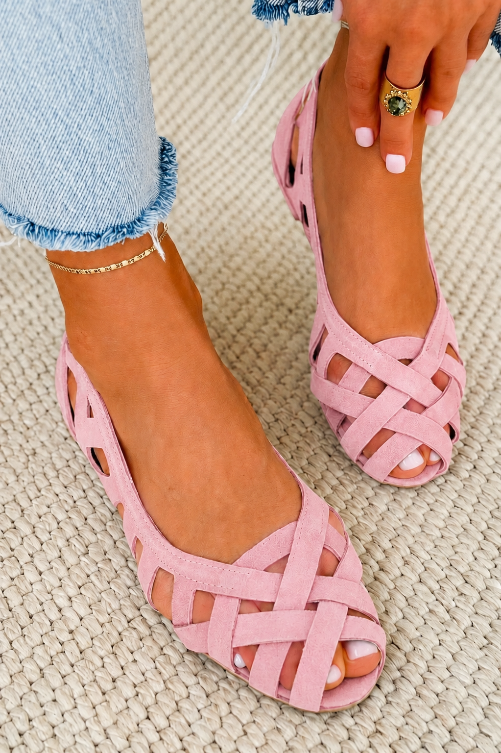 Van Elst Mode® | Zomer Viva Gevlochten Sandalen