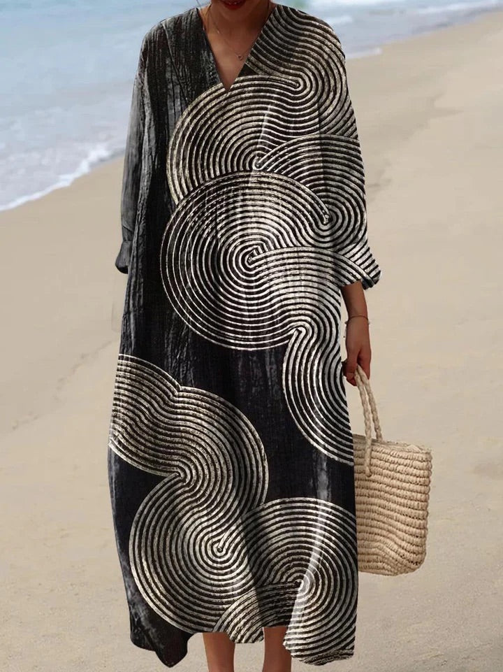 Van Elst Mode® | BOHO MAXI JURK