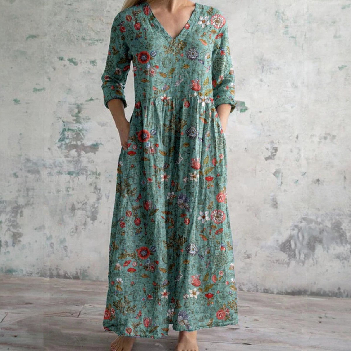 Van Elst Mode® | Elegante Bloemenjurk