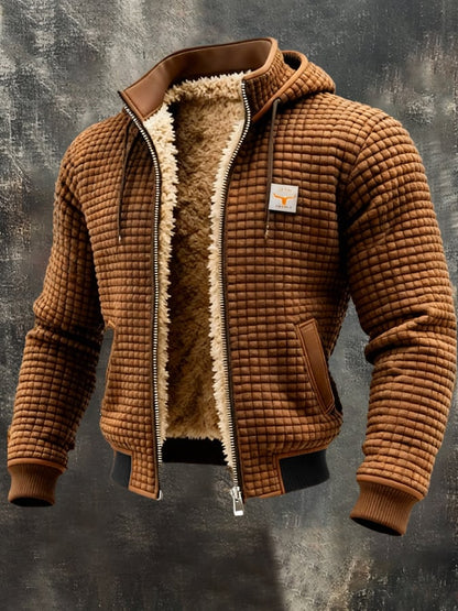 Van Elst Mode® | Gevoerde Fleece Jas voor Mannen