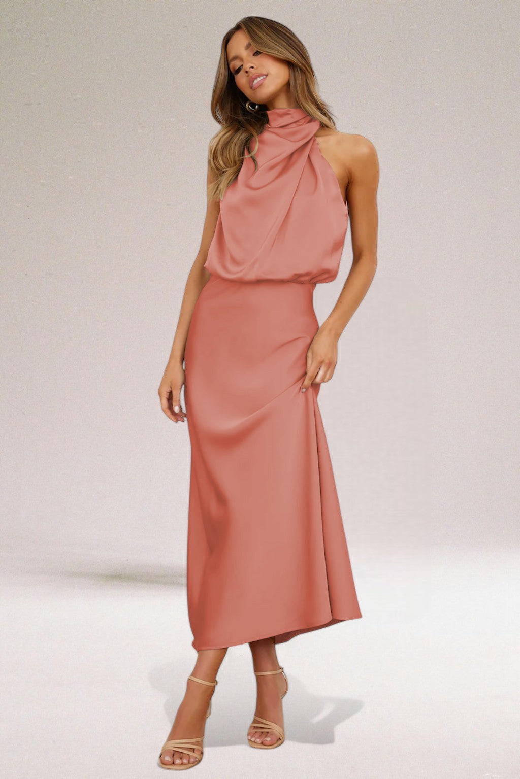 Van Elst Mode® | Satijnen Glamour Jurk