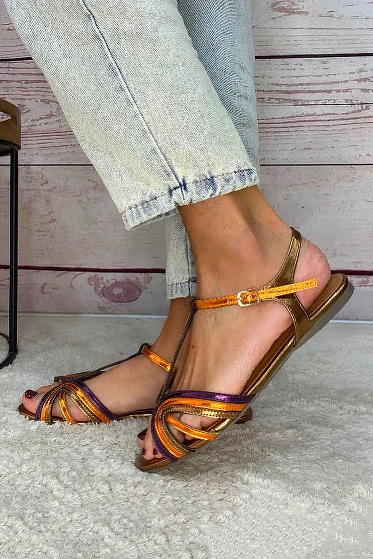 Van Elst Mode® | Sandalen Mediterrane Kleuren