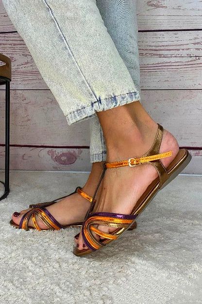 Van Elst Mode® | Sandalen Mediterrane Kleuren