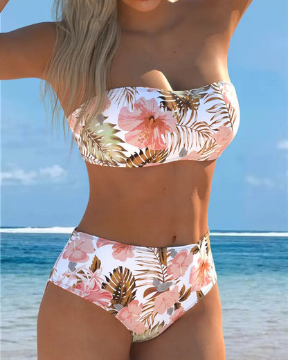 Bandeau Geprinte Bikini