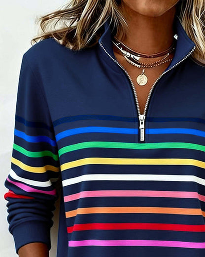 Van Elst Mode® | Elegante kleurrijke top