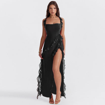 Van Elst Mode® | Stralende Jurk met Ruffles