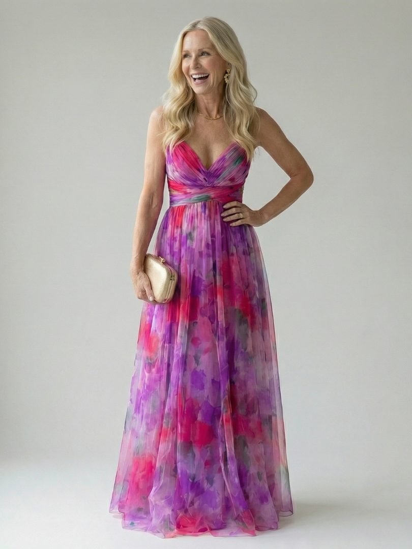 Van Elst Mode® | Comfortabele luchtige jurk met elegante afwerking