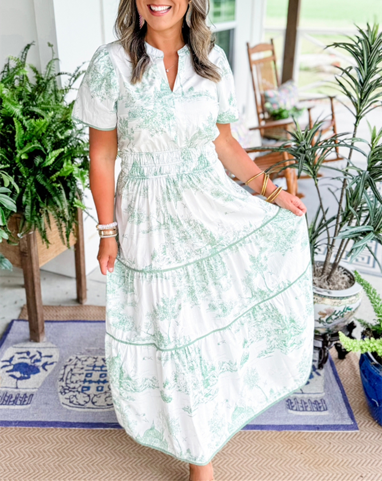 Van Elst Mode® | Klassieke Maxi Jurk