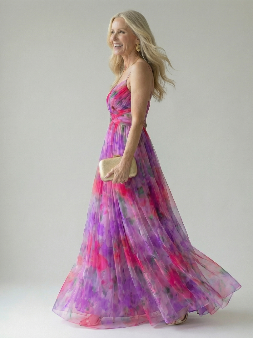 Van Elst Mode® | Comfortabele luchtige jurk met elegante afwerking