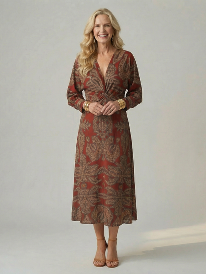 Van Elst Mode® | Elegante comfortabele jurk met lichte en zachte stof