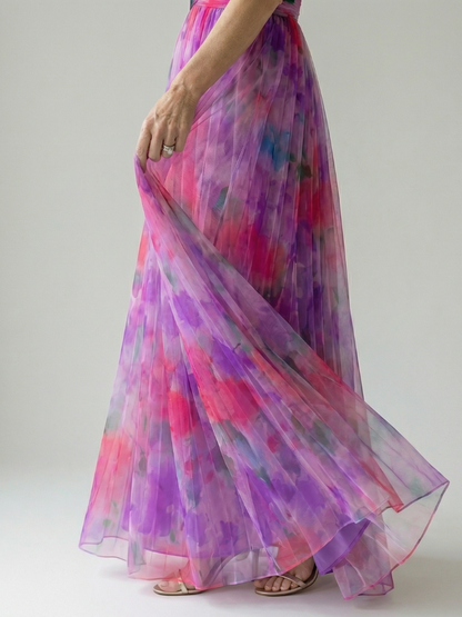 Van Elst Mode® | Comfortabele luchtige jurk met elegante afwerking
