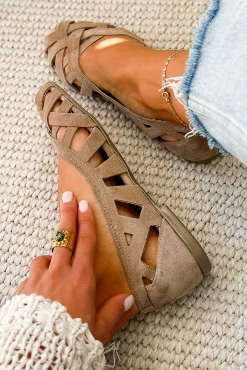 Van Elst Mode® | Zomer Viva Gevlochten Sandalen