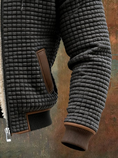 Van Elst Mode® | Gevoerde Fleece Jas voor Mannen