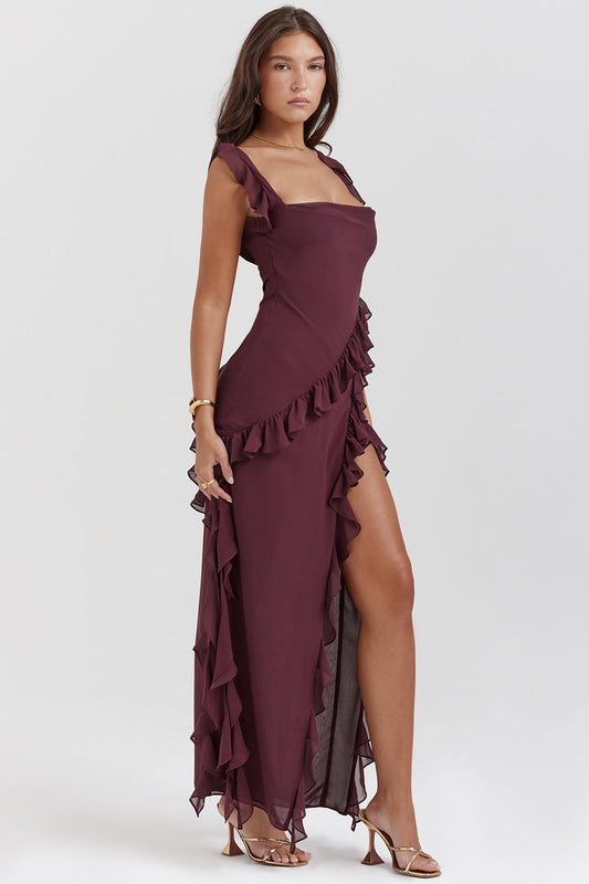 Van Elst Mode® | Stralende Jurk met Ruffles