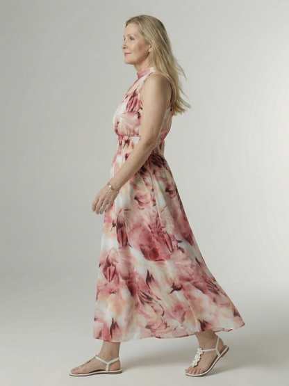 Van Elst Mode® | Zachte comfortabele jurk met elegante uitstraling