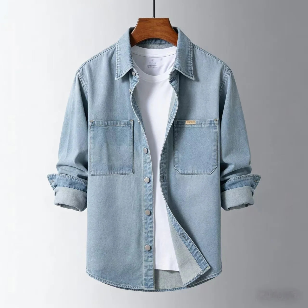 Van Elst Mode® | Comfortabel denim overhemd