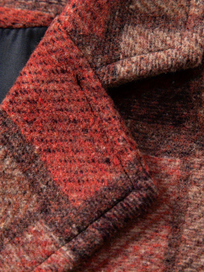 Van Elst Mode® | Tweedvest met visgraatpatroon voor heren