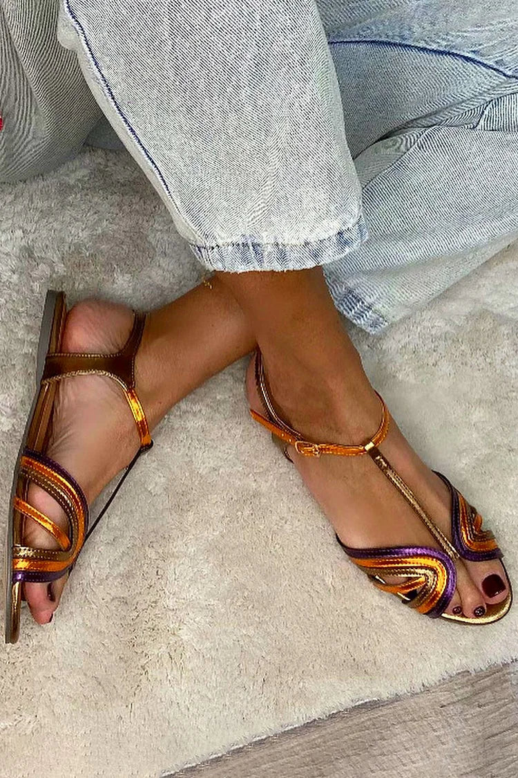 Van Elst Mode® | Sandalen Mediterrane Kleuren