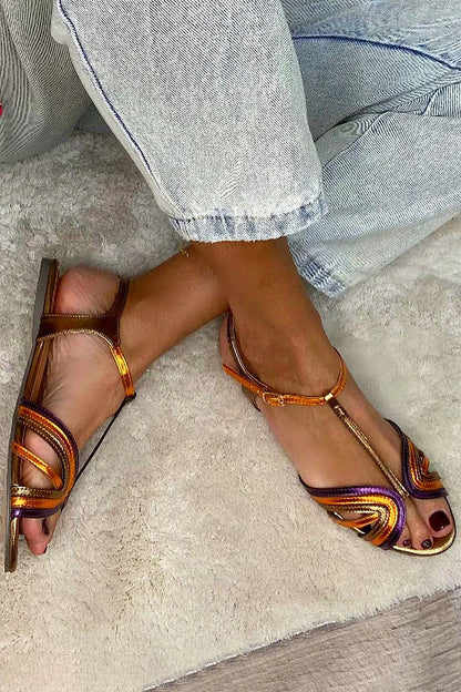 Van Elst Mode® | Sandalen Mediterrane Kleuren