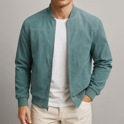 Van Elst Mode® | Comfortabele suèdejas voor heren
