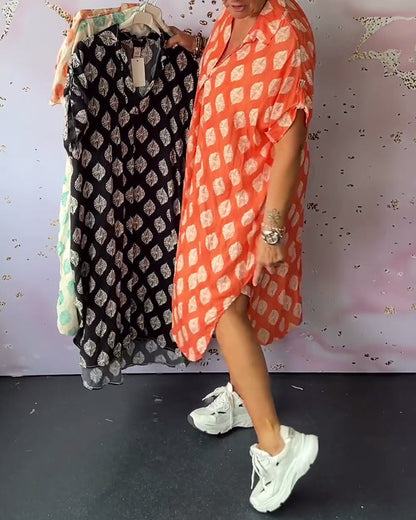 Van Elst Mode® | Losse Lente Jurk