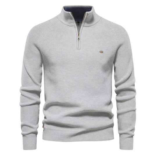 Van Elst Mode® | Gebreide Zip-Up Trui