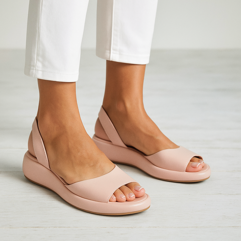 Van Elst Mode® | Anti-Slip Open-Toe Sandalen – Elegante Stabiliteit & Ultiem Comfort