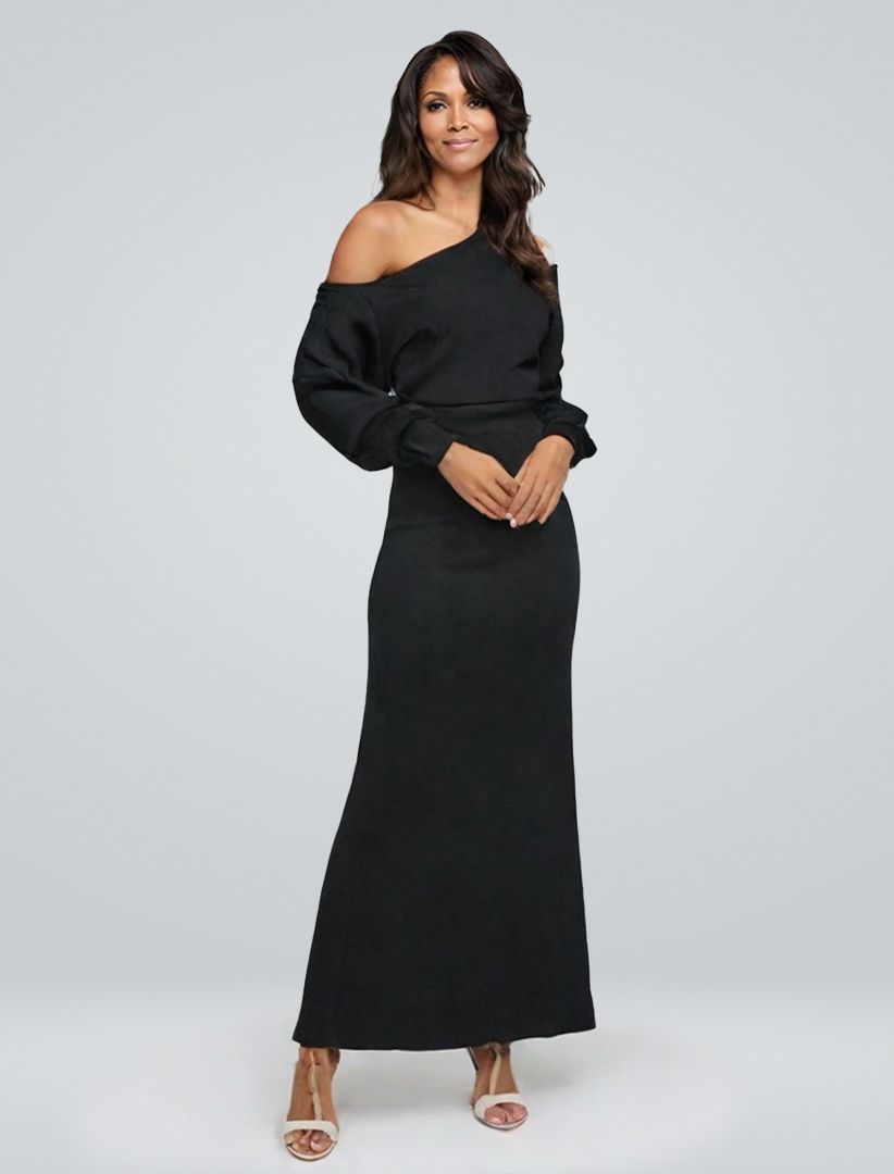 Van Elst Mode® || One-Shoulder Dress