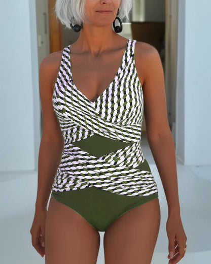 Cross-Over Resort Casual Zwemoutfit