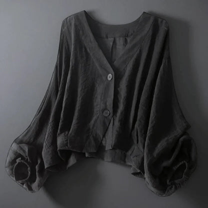 Van Elst Mode® | Elegante linnen dames blouse