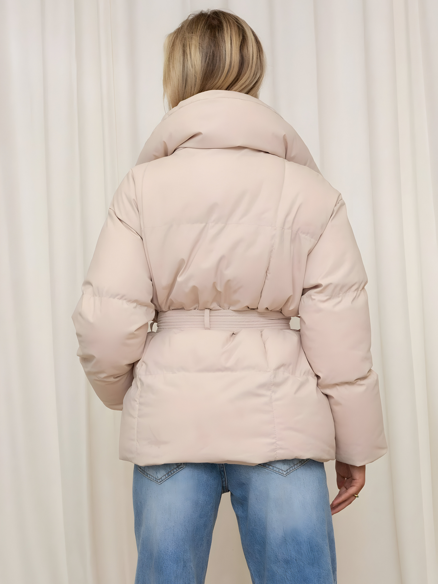 Van Elst Mode® | Elegante Gewatteerde Jas