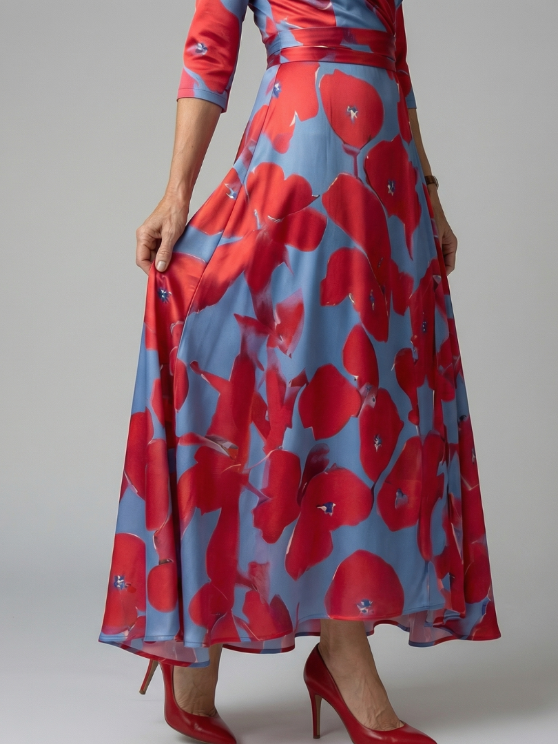 Van Elst Mode® | Elegante comfortabele jurk met luchtige stof