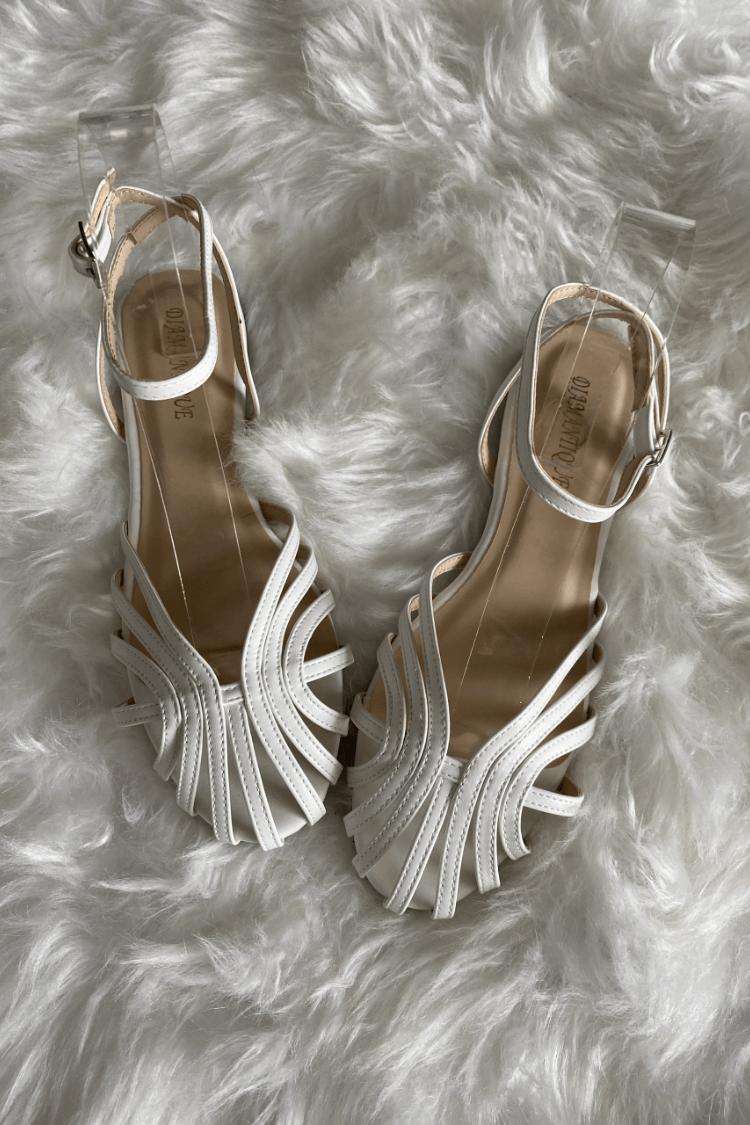 Van Elst Mode® | Gouden sandalen met juwelen