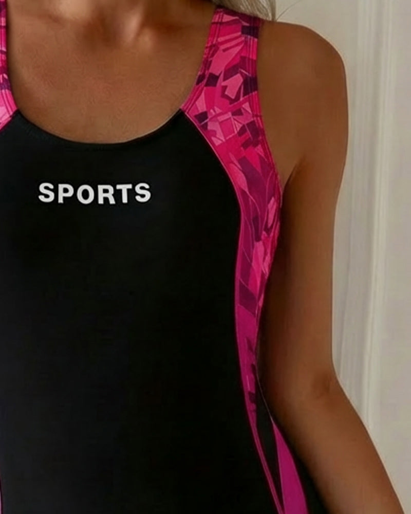 Flat-Angle Sportvest Eendelig Badpak