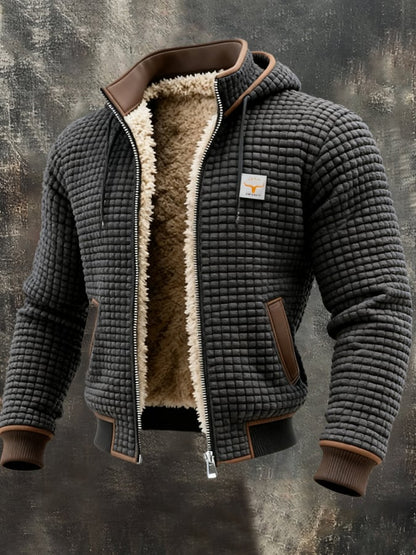 Van Elst Mode® | Gevoerde Fleece Jas voor Mannen
