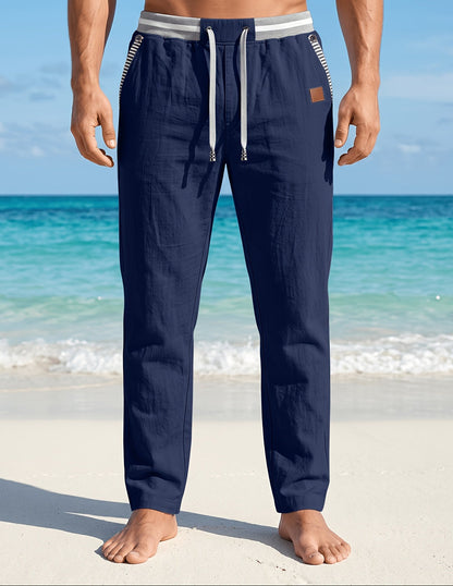 Van Elst Mode® | Heren Lichtgewicht Linnen Zomer Broek