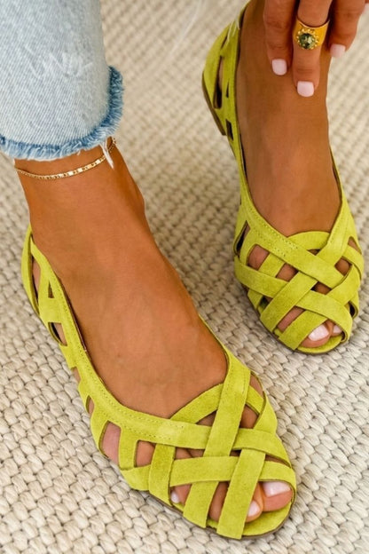 Van Elst Mode® | Zomer Viva Gevlochten Sandalen