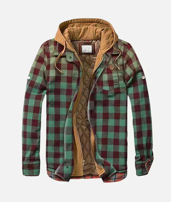 Van Elst Mode® | Patchwork jas met ruitpatroon