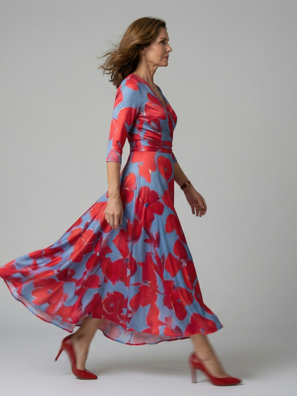 Van Elst Mode® | Elegante comfortabele jurk met luchtige stof