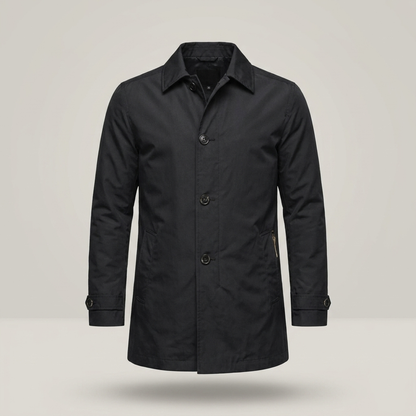 Van Elst Mode® | getailleerde lange jas