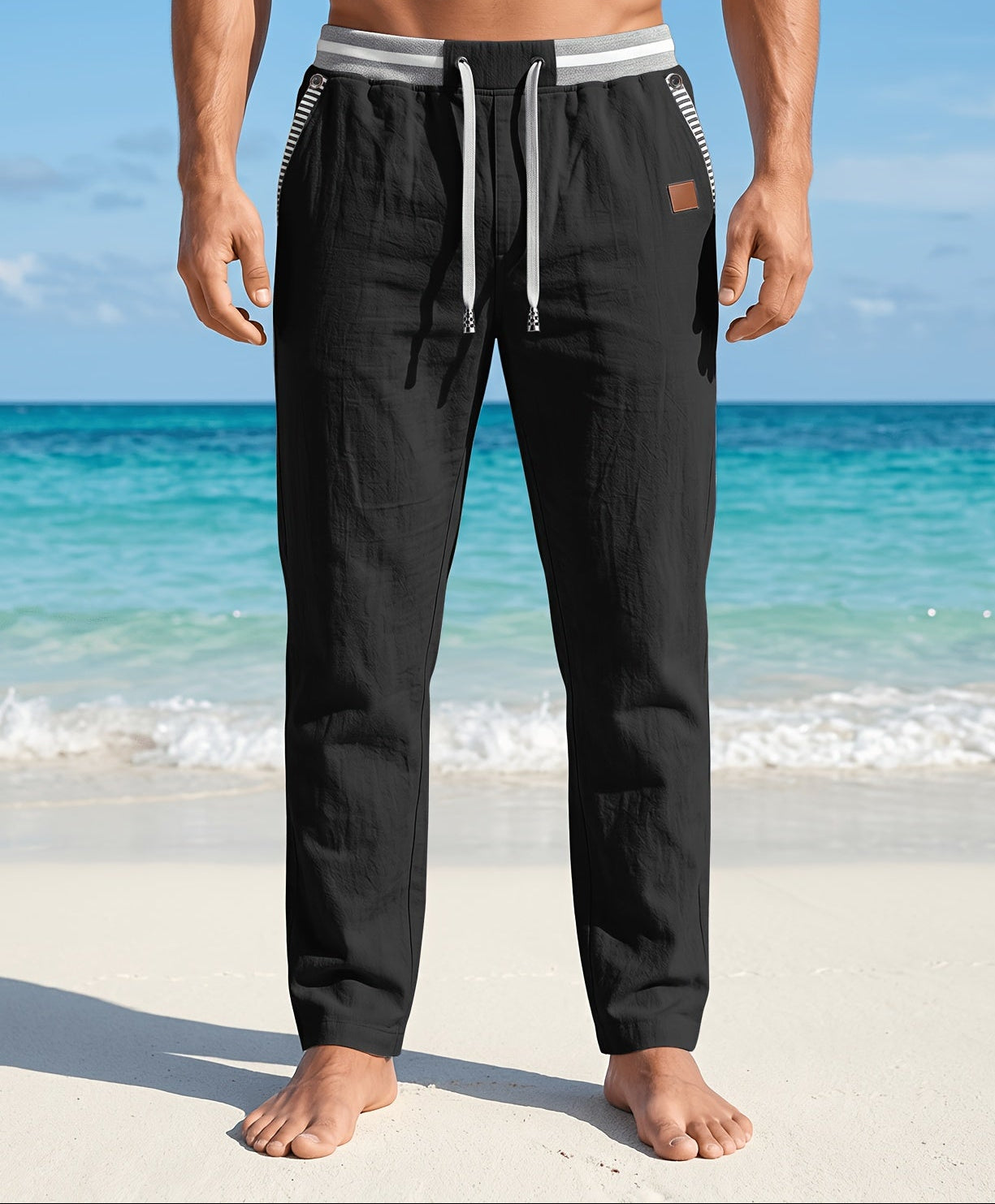 Van Elst Mode® | Heren Lichtgewicht Linnen Zomer Broek