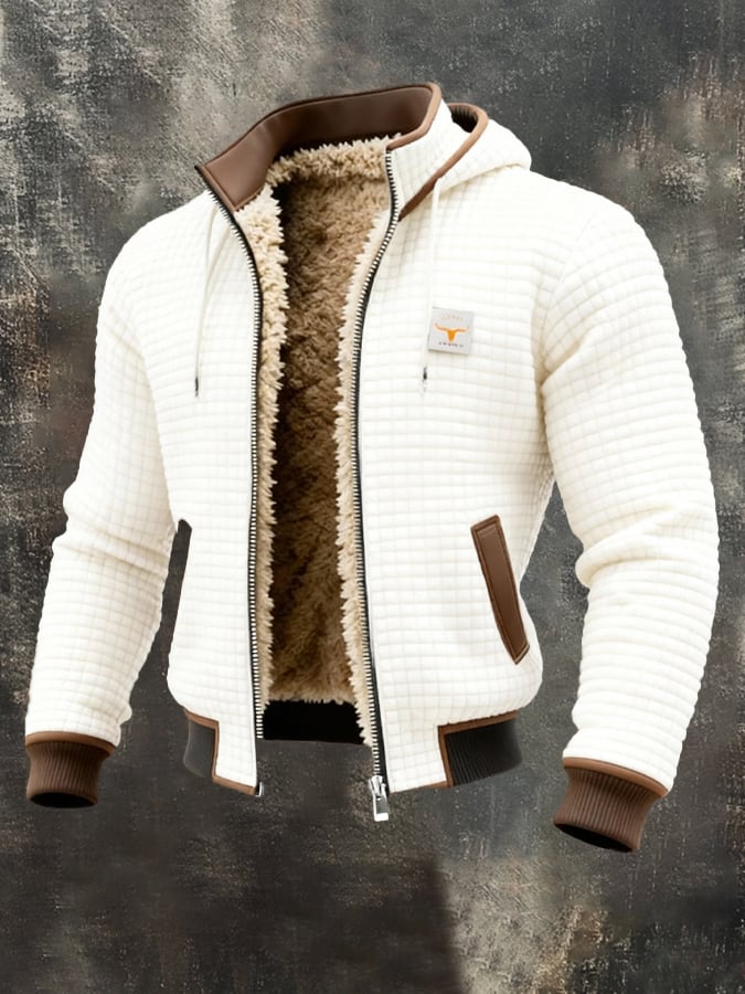 Van Elst Mode® | Gevoerde Fleece Jas voor Mannen