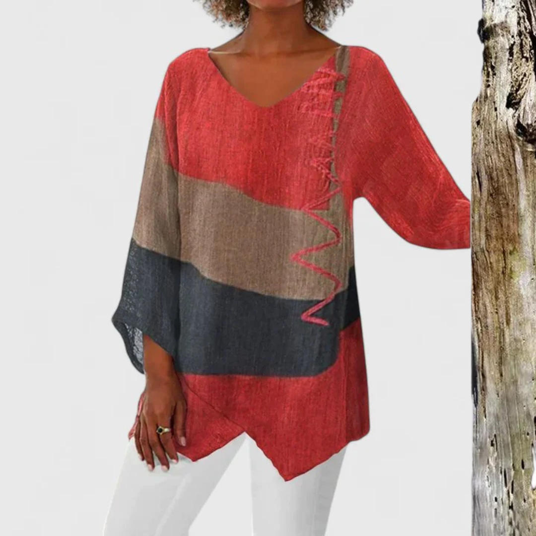 Van Elst Mode® | Tuniek met Sophisticated V-Hals