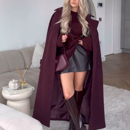 Van Elst Mode® | Classy Burgundy Jas