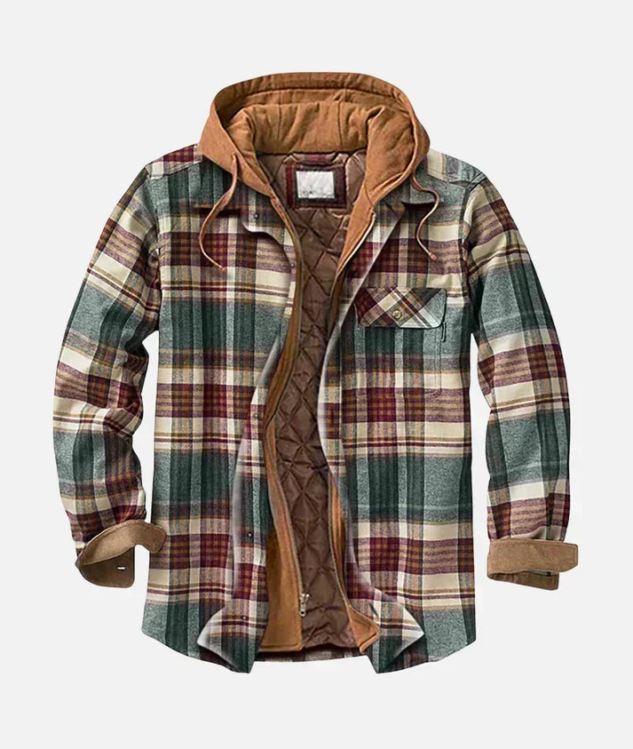 Van Elst Mode® | Patchwork jas met ruitpatroon