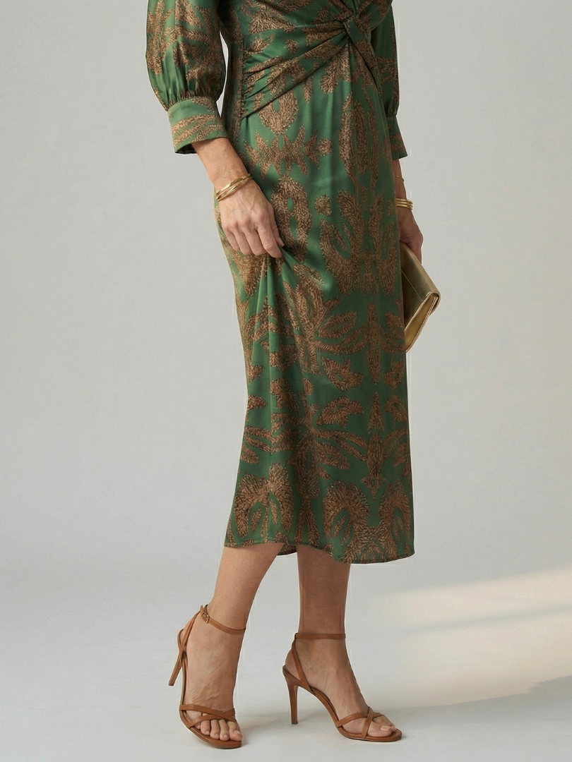 Van Elst Mode® | Elegante comfortabele jurk met lichte en zachte stof