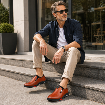 Van Elst Mode® |  Elegante herenschoen met antislipzool